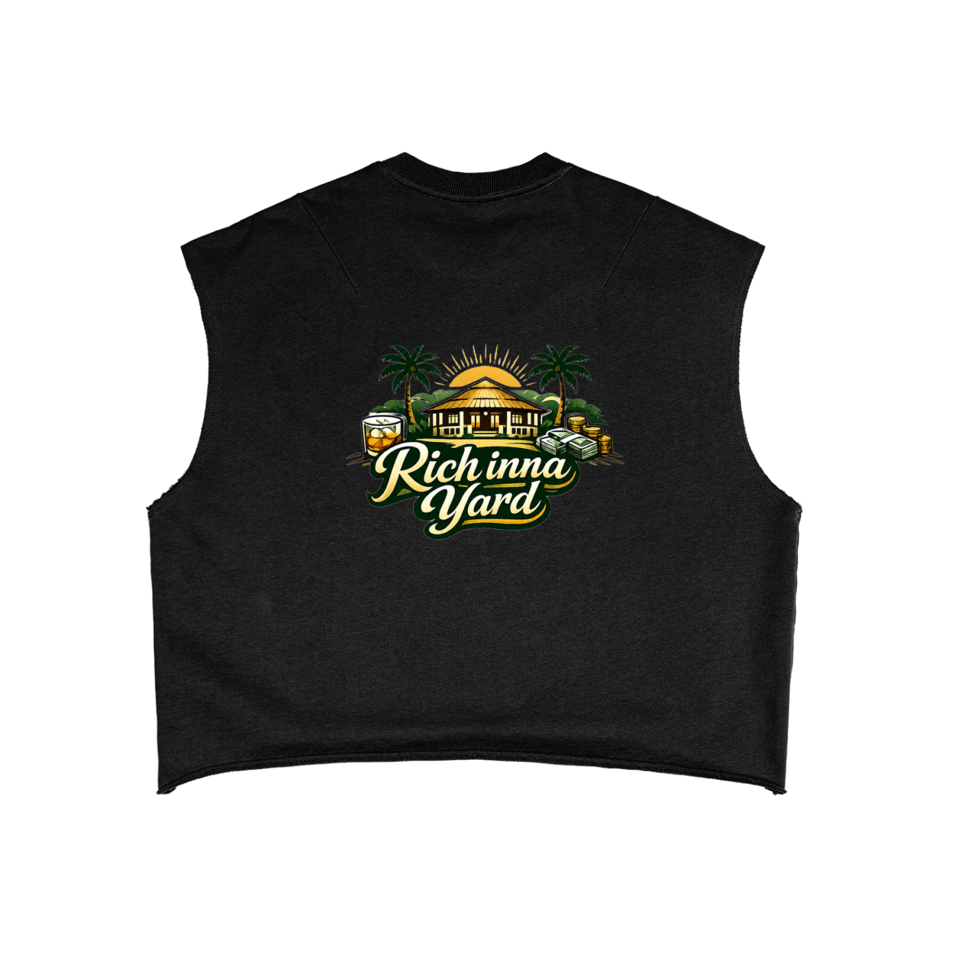 French Terry Boxy Tank Top
