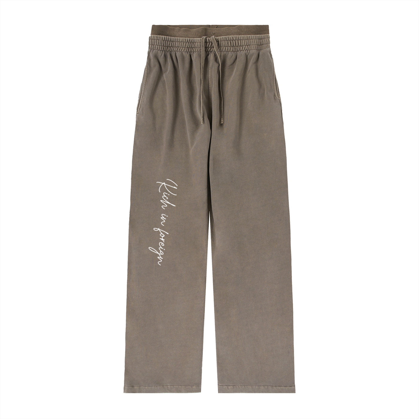 Vintage Washed Waist Pants