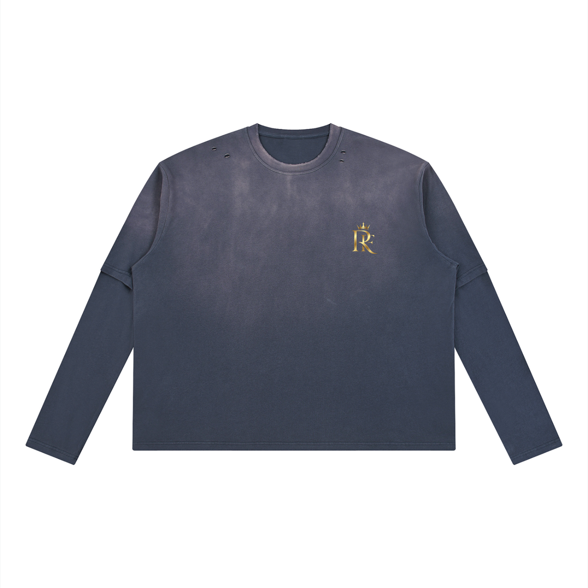 Unisex Vintage Wash Layered T-Shirt