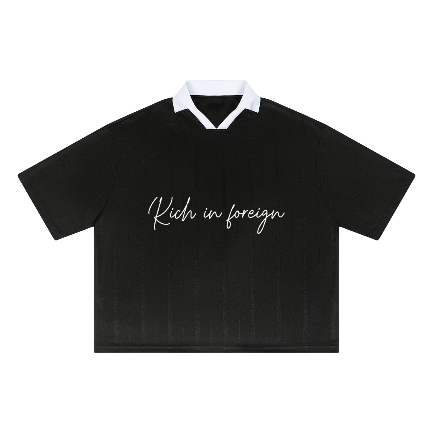 Unisex Striped Boxy Soccer Jersey