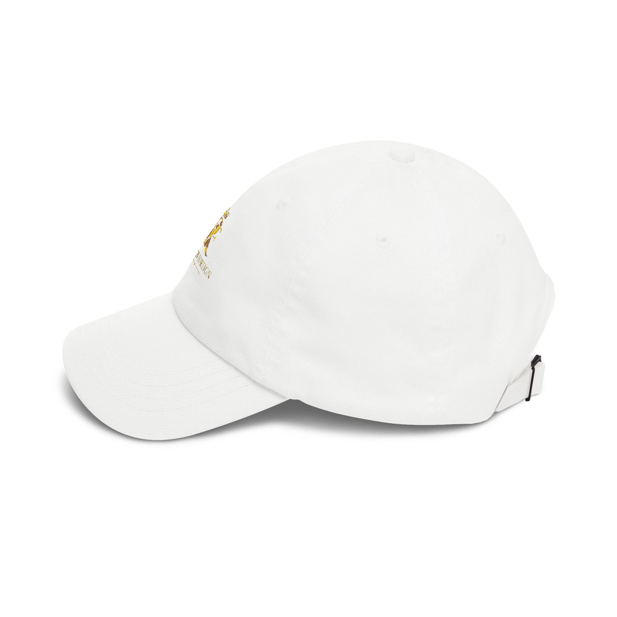 Dad Cap - Gold Crown 'R' Logo Embroidered Baseball Hat