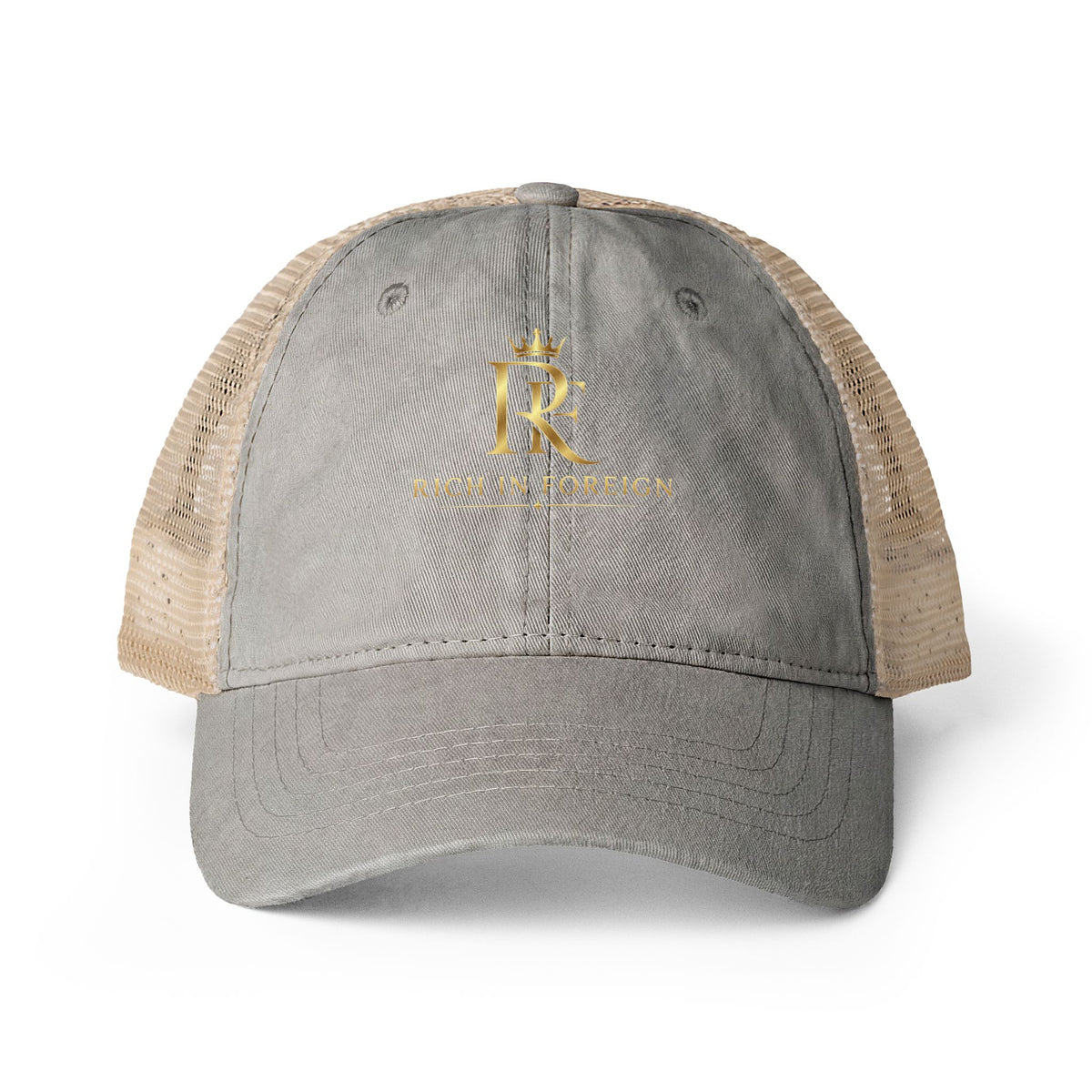 Women's Washed Mesh-Back Cap