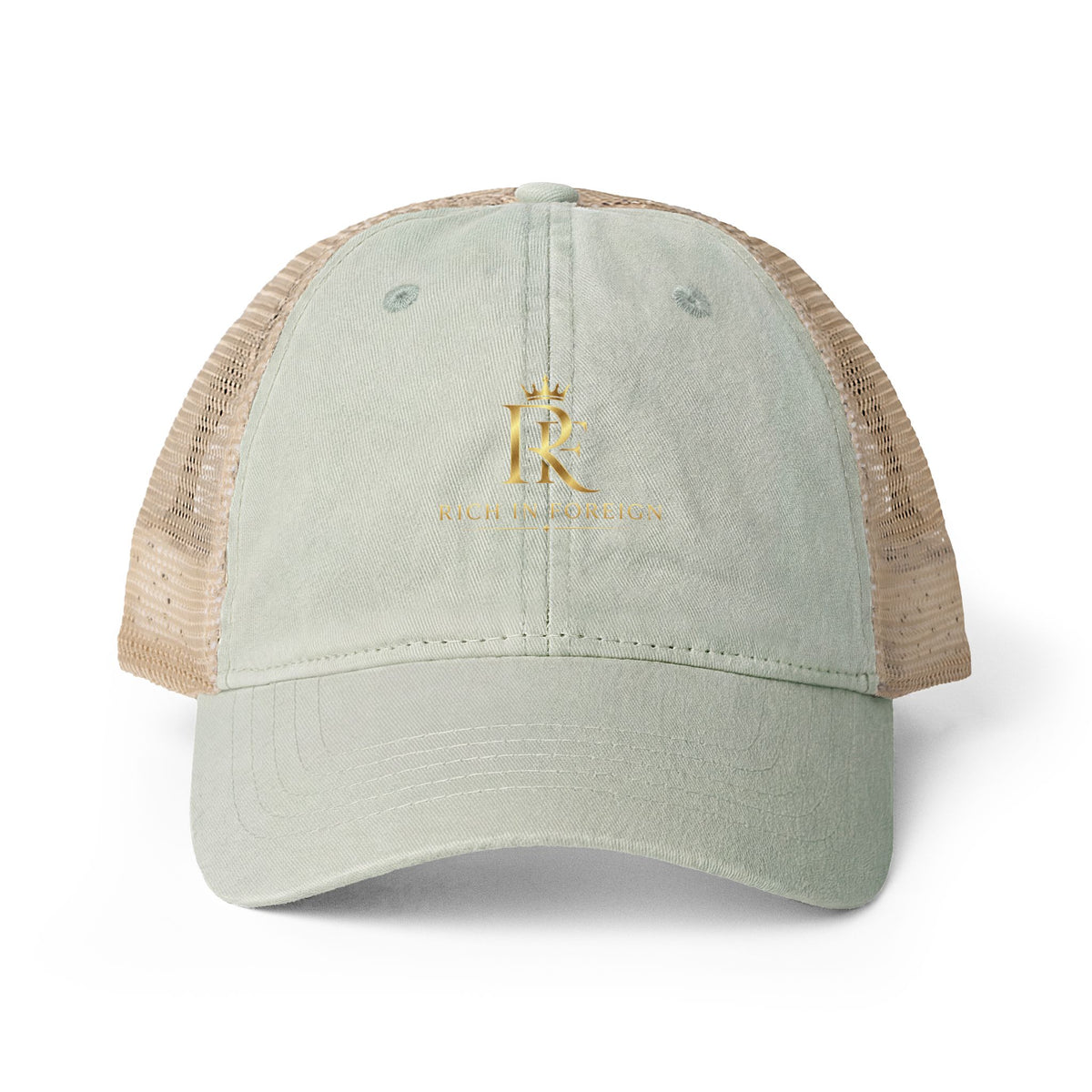 Women's Washed Mesh-Back Cap