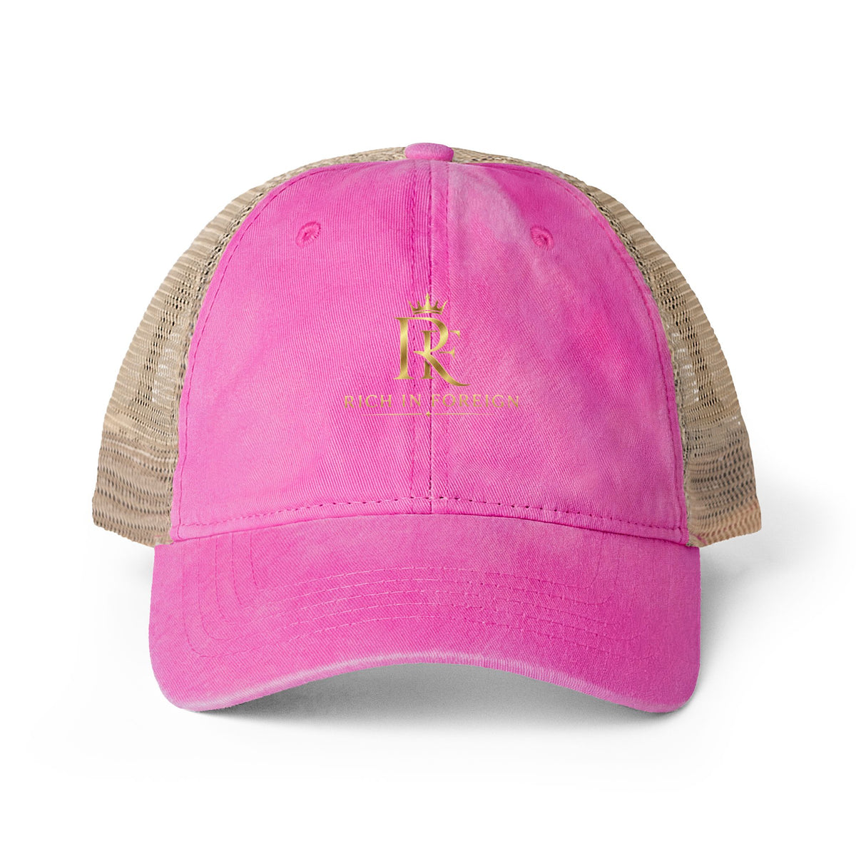 Women's Washed Mesh-Back Cap