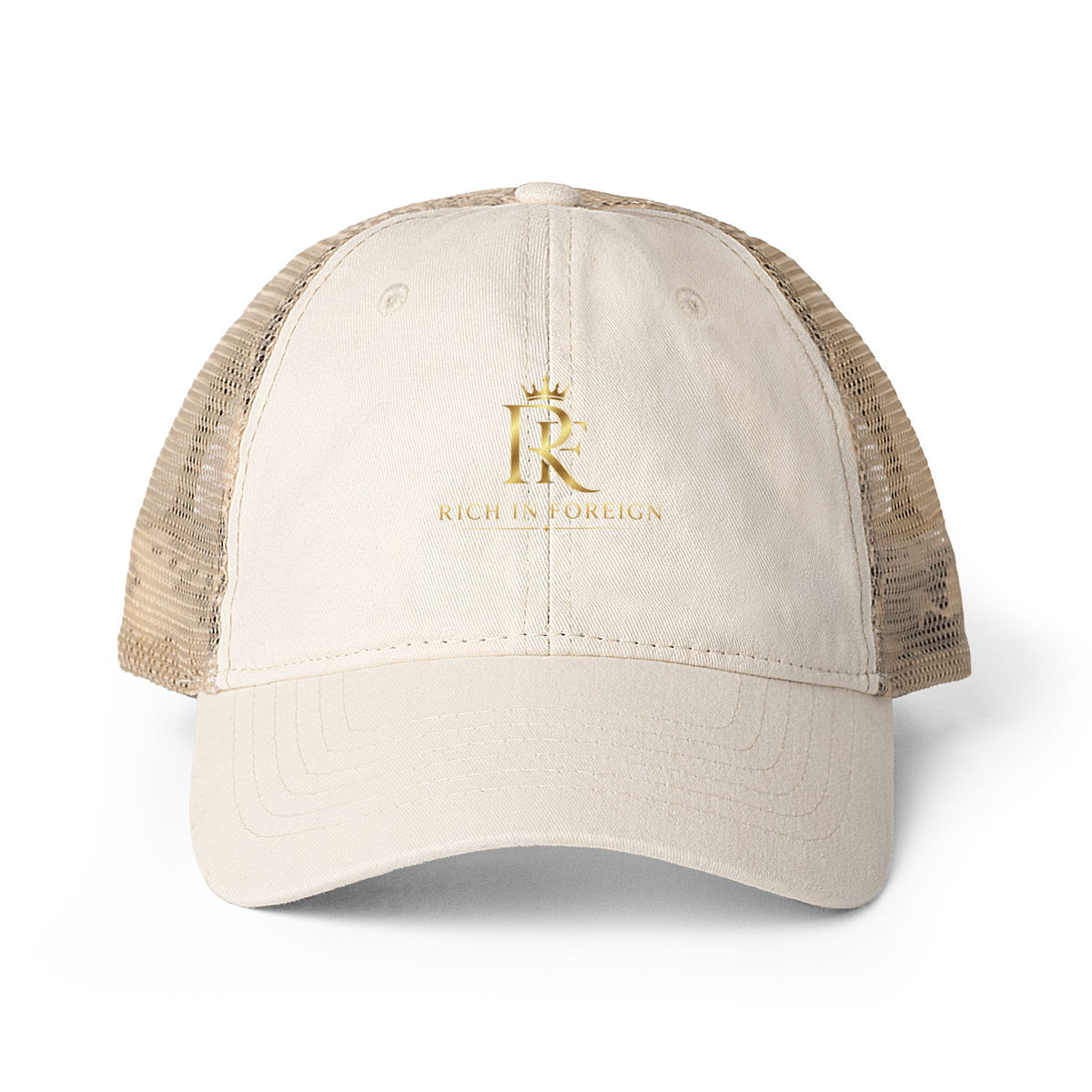 Women's Washed Mesh-Back Cap