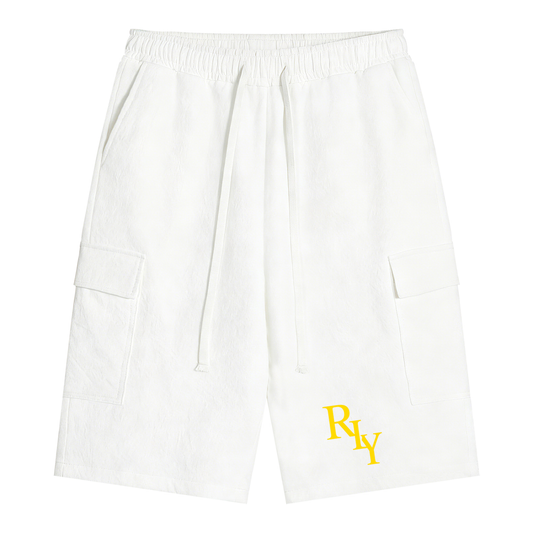 Unisex Drawstring Cargo Shorts
