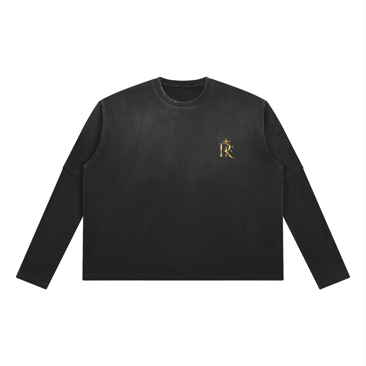 Unisex Vintage Wash Layered T-Shirt