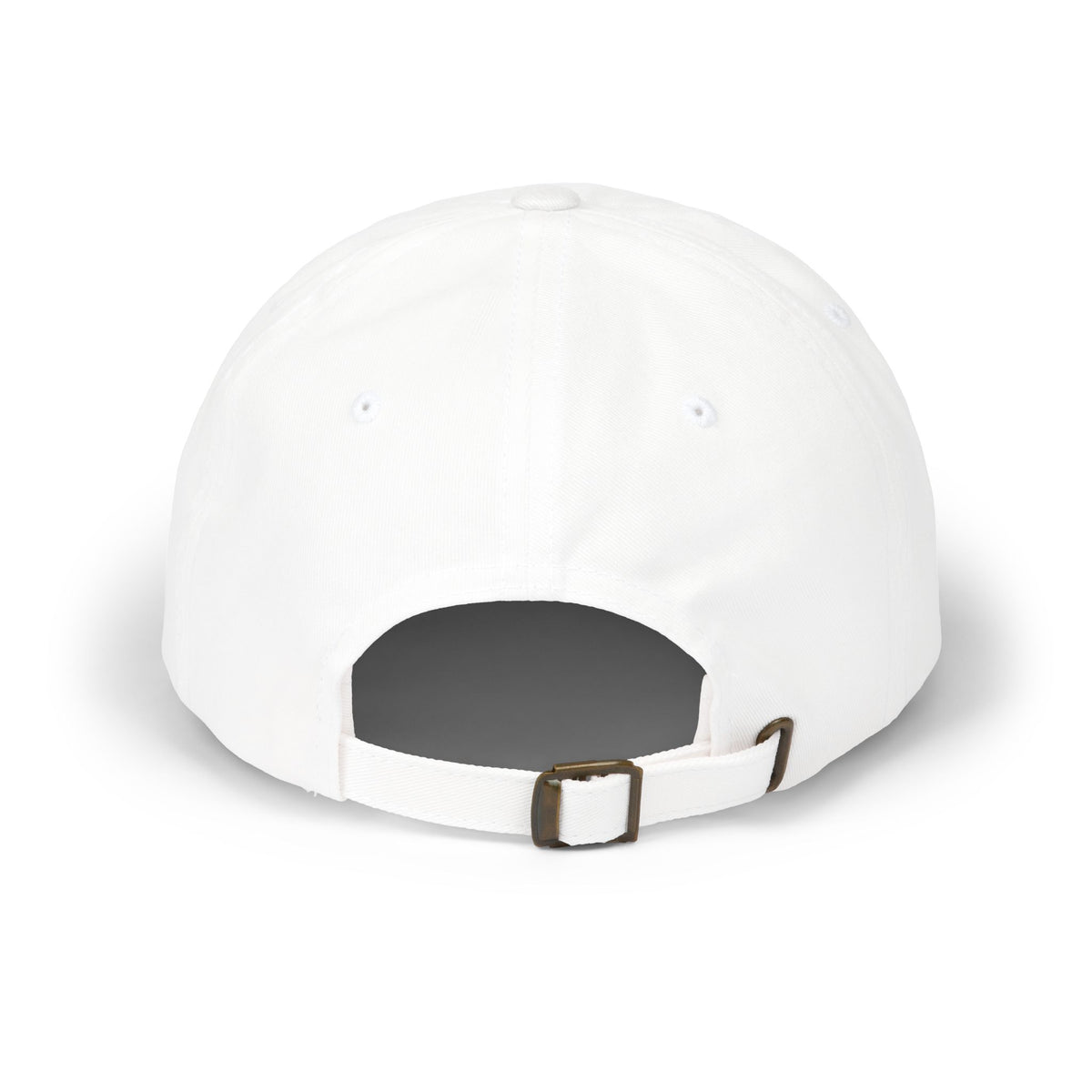 Dad Cap — Gold Crown Monogram "R" Embroidered Baseball Hat