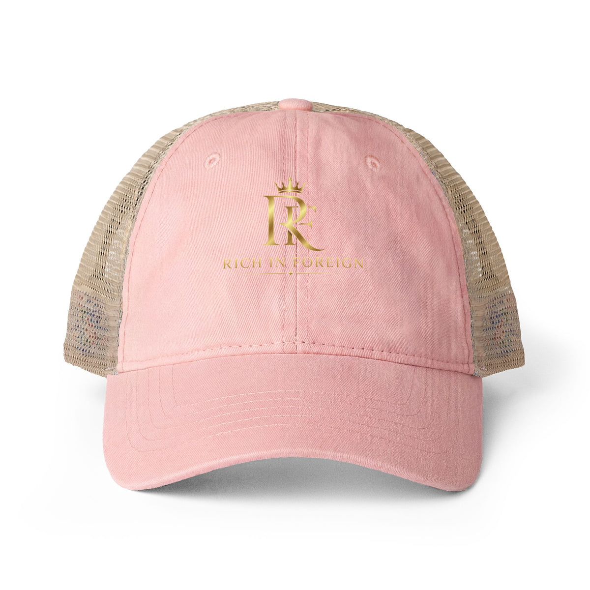 Women's Washed Mesh-Back Cap