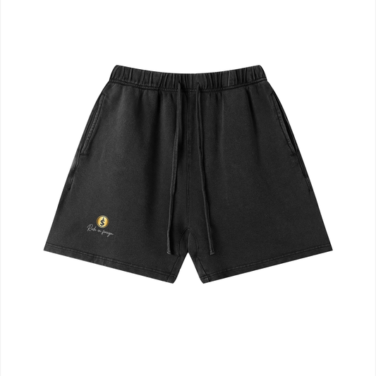 Unisex Vintage Wash Cotton Shorts