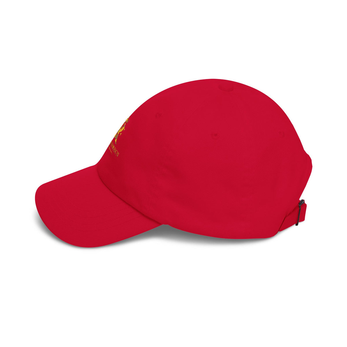Dad Cap - Gold Crown 'R' Logo Embroidered Baseball Hat