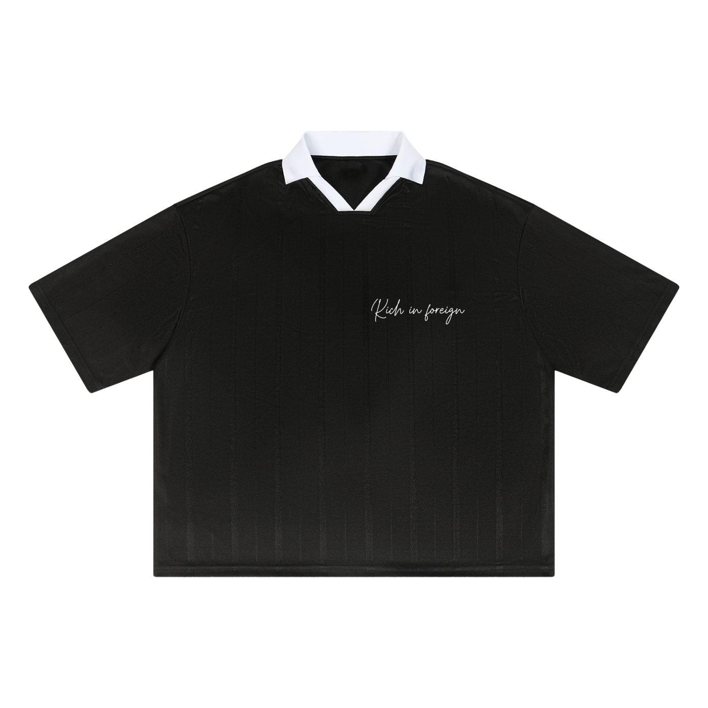 Unisex Striped Boxy Soccer Jersey