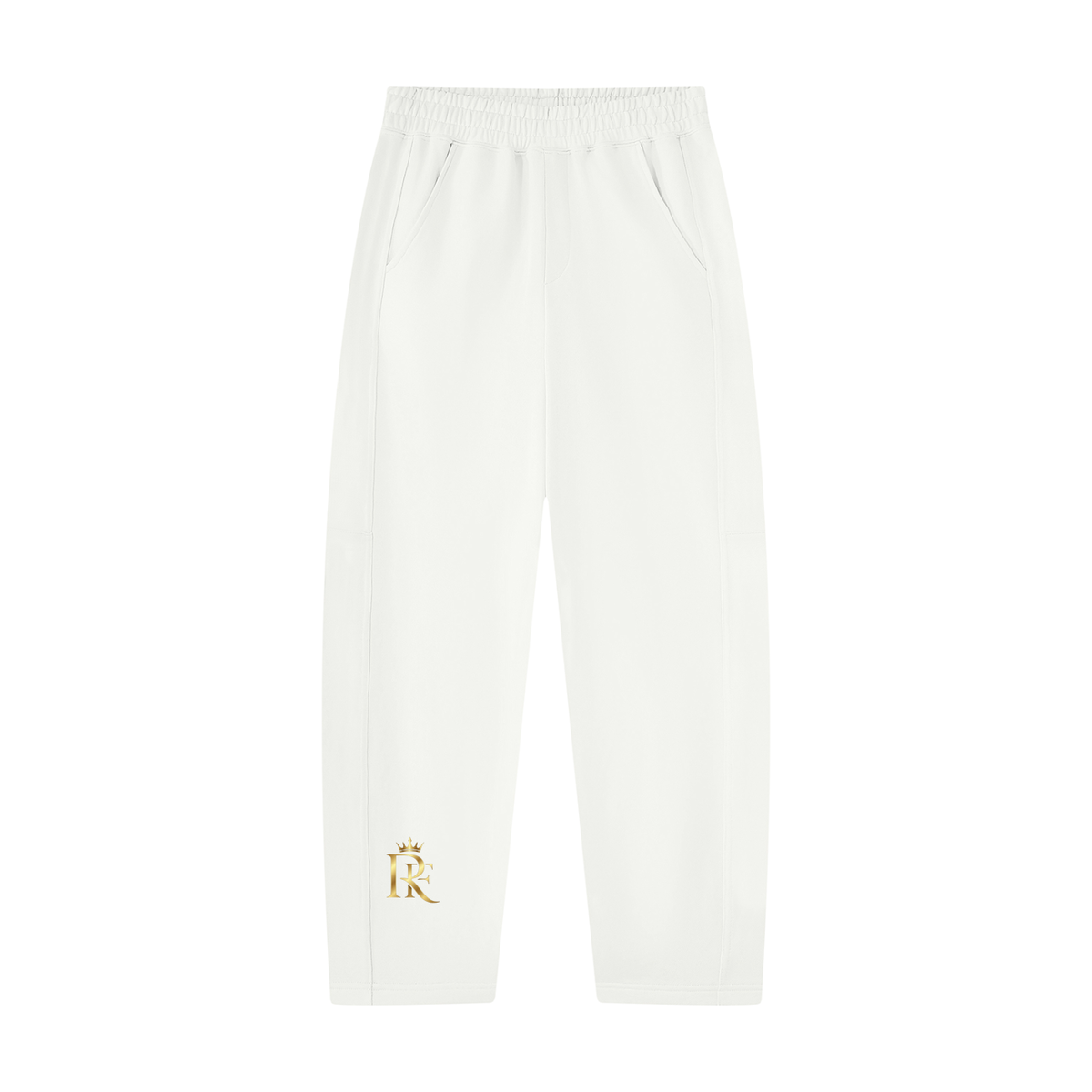 Unisex Tapered Straight Hem Sweatpants
