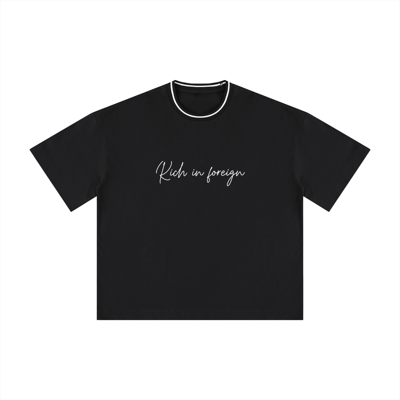 Unisex Boxy Ribbed T-Shirt