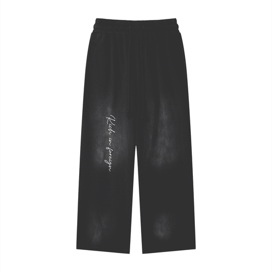 Sunfade Loose Fit Cotton Sweatpants