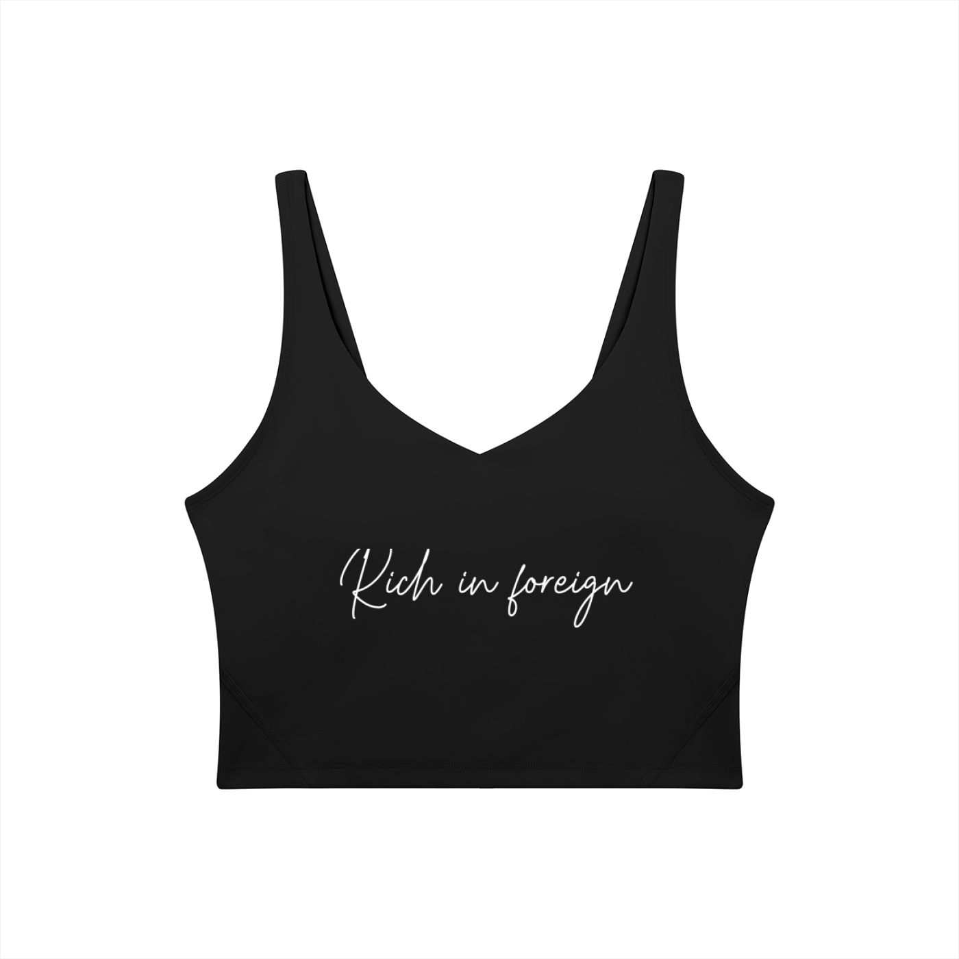 Women's V-Neck Yoga Sports Bra
