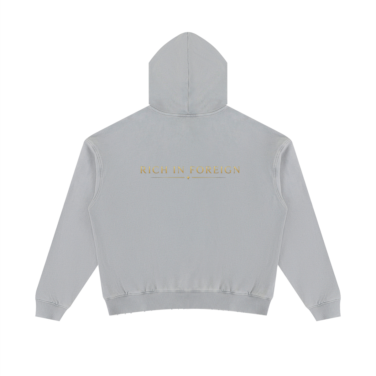 Unisex Mineral Wash Distressed Hoodie