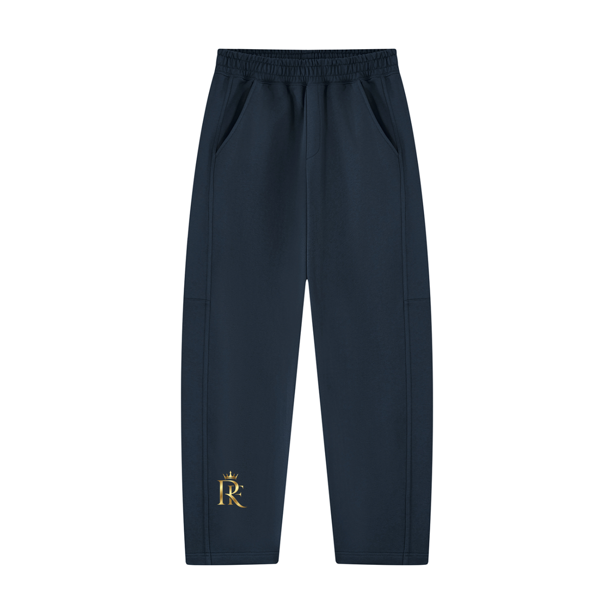 Unisex Tapered Straight Hem Sweatpants