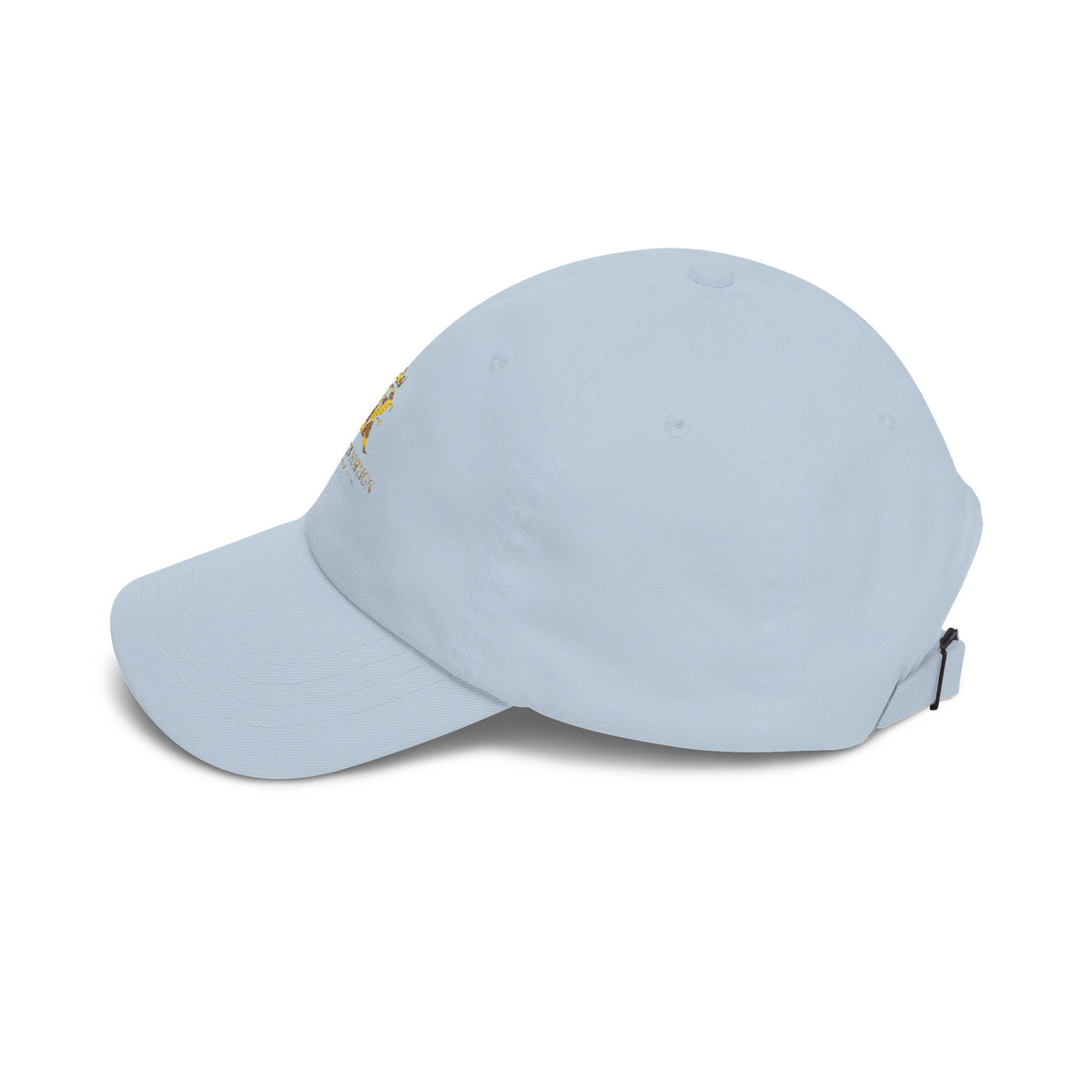 Dad Cap - Gold Crown 'R' Logo Embroidered Baseball Hat