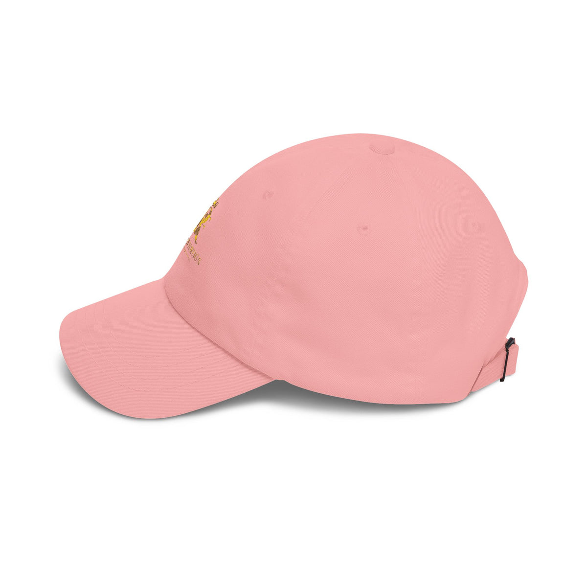 Dad Cap - Gold Crown 'R' Logo Embroidered Baseball Hat