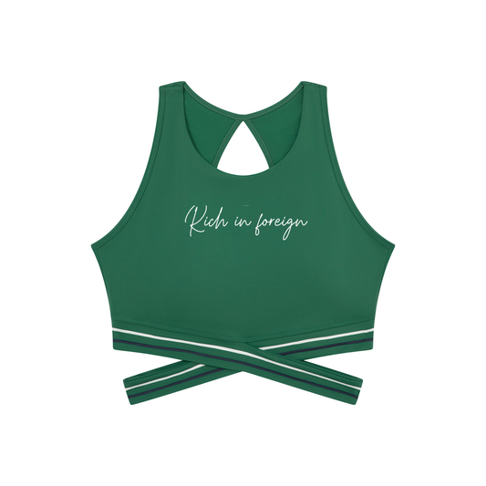 Women’s Criss-Cross Band Sports Bra