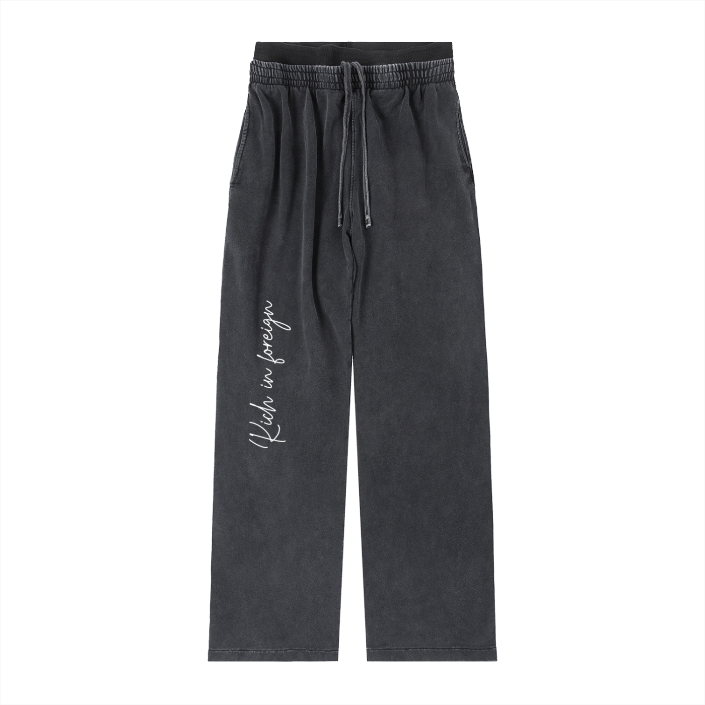 Vintage Washed Waist Pants