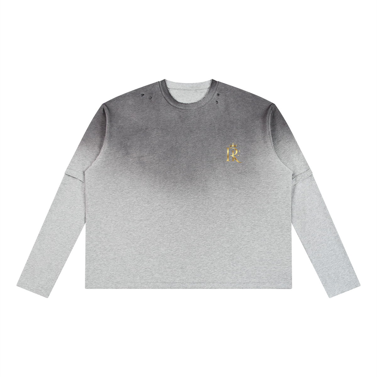 Unisex Vintage Wash Layered T-Shirt