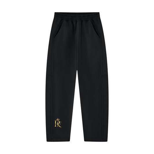 Unisex Tapered Straight Hem Sweatpants