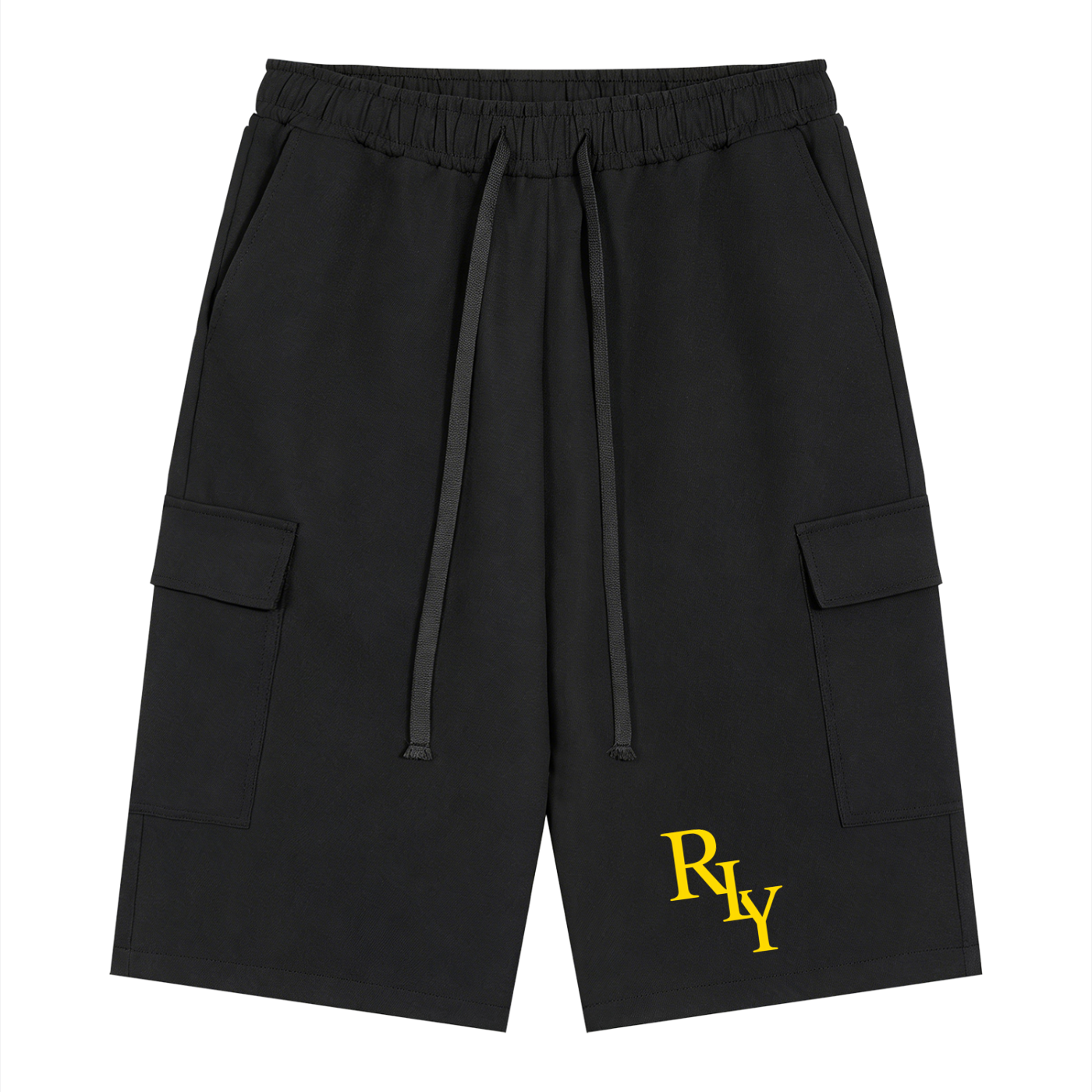 Unisex Drawstring Cargo Shorts