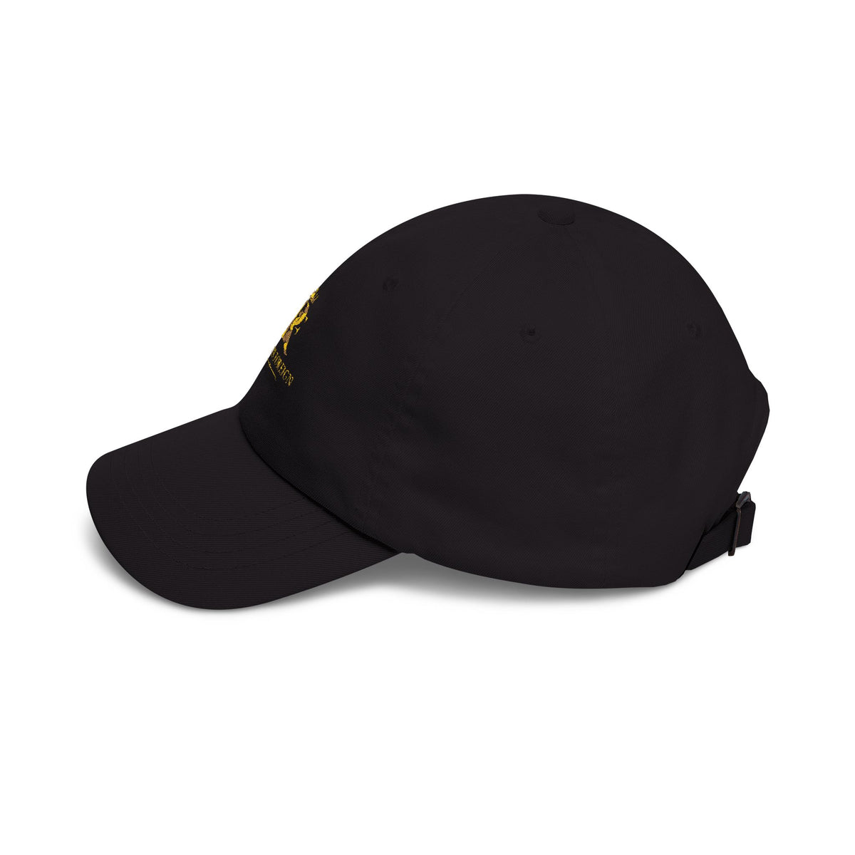 Dad Cap - Gold Crown 'R' Logo Embroidered Baseball Hat