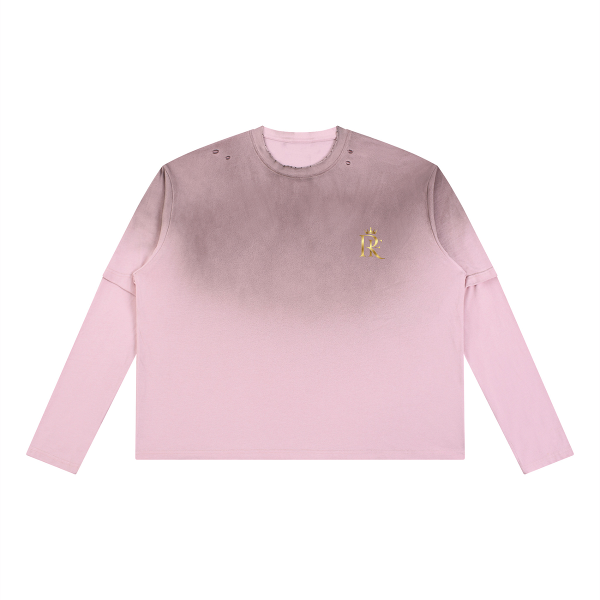 Unisex Vintage Wash Layered T-Shirt
