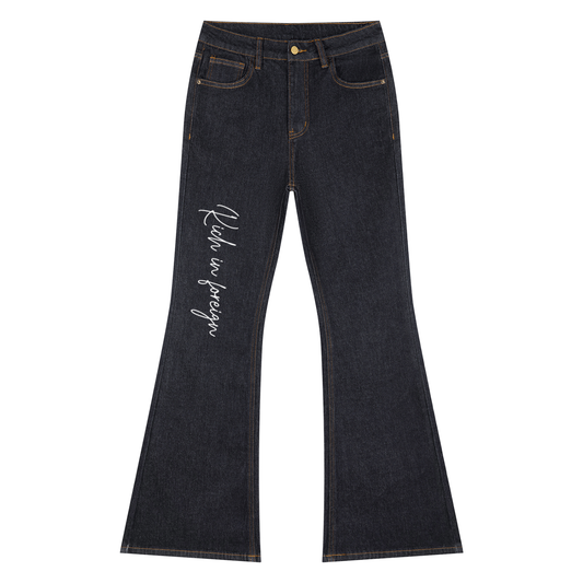 Women's High-Rise Flared Jeans