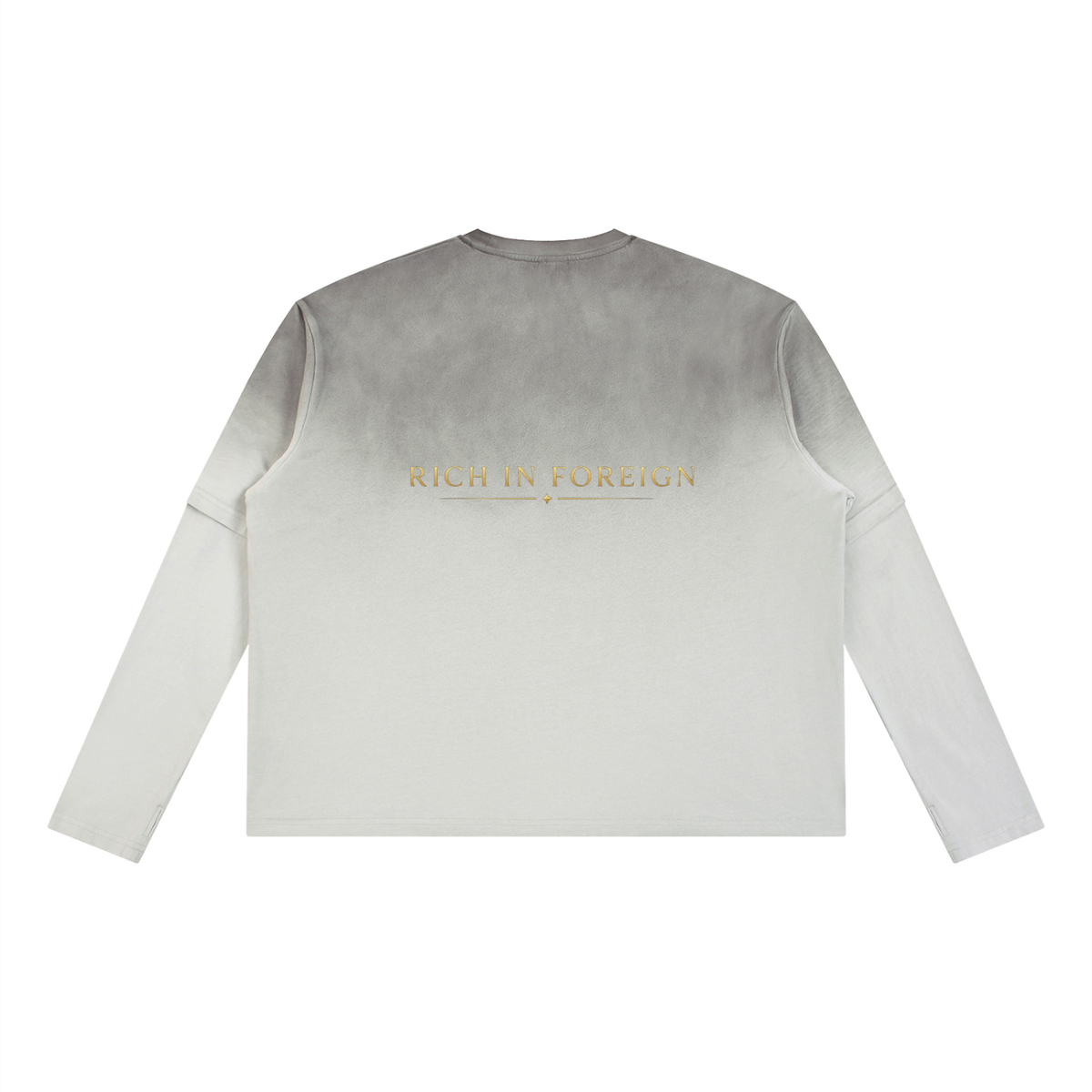 Unisex Vintage Wash Layered T-Shirt