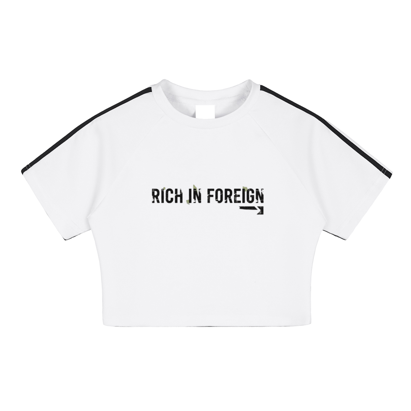 Taped Cooling Performance Crop Top
