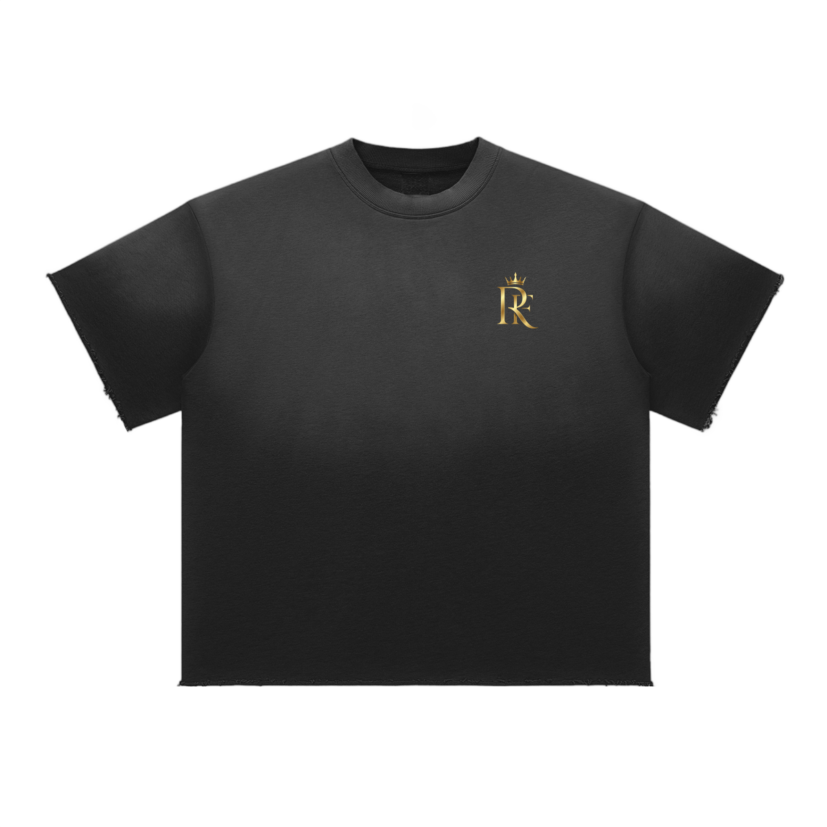 Sun Fade Raw Edge T-Shirt