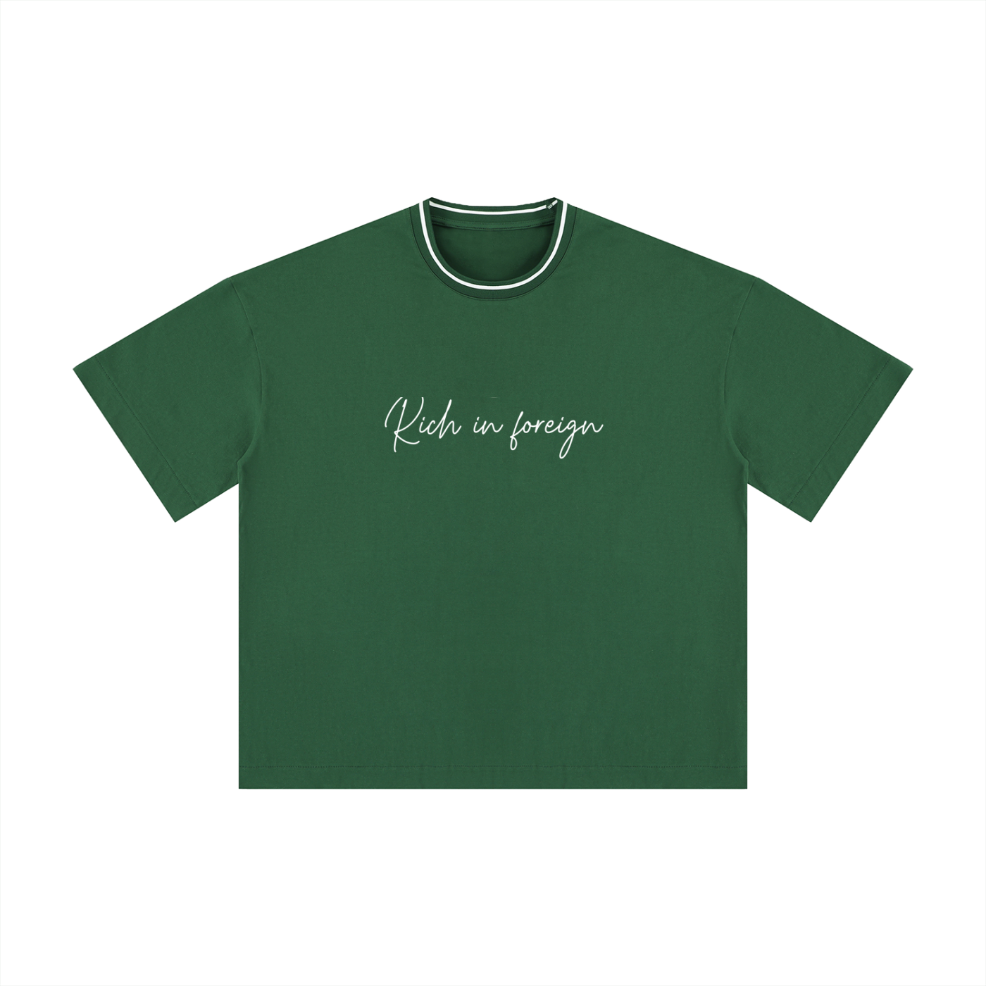 Unisex Boxy Ribbed T-Shirt