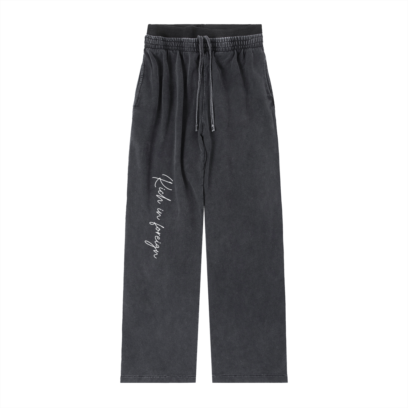 Vintage Washed Waist Pants