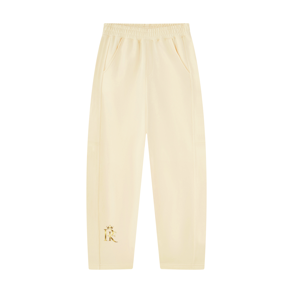 Unisex Tapered Straight Hem Sweatpants