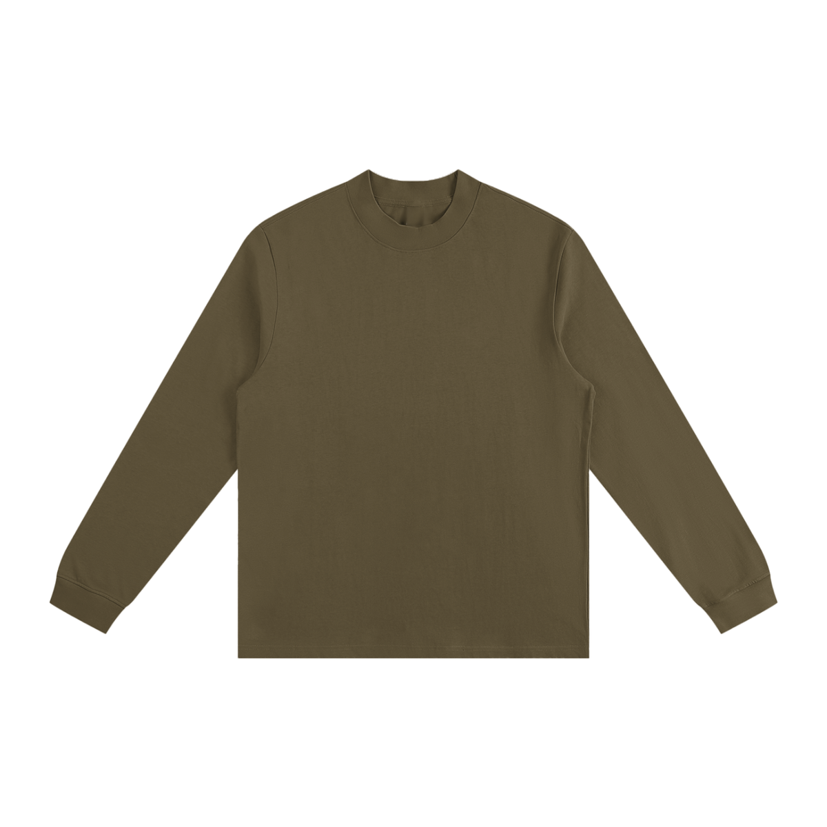 Essential Non-Shrink Mock Neck Sweatshirt