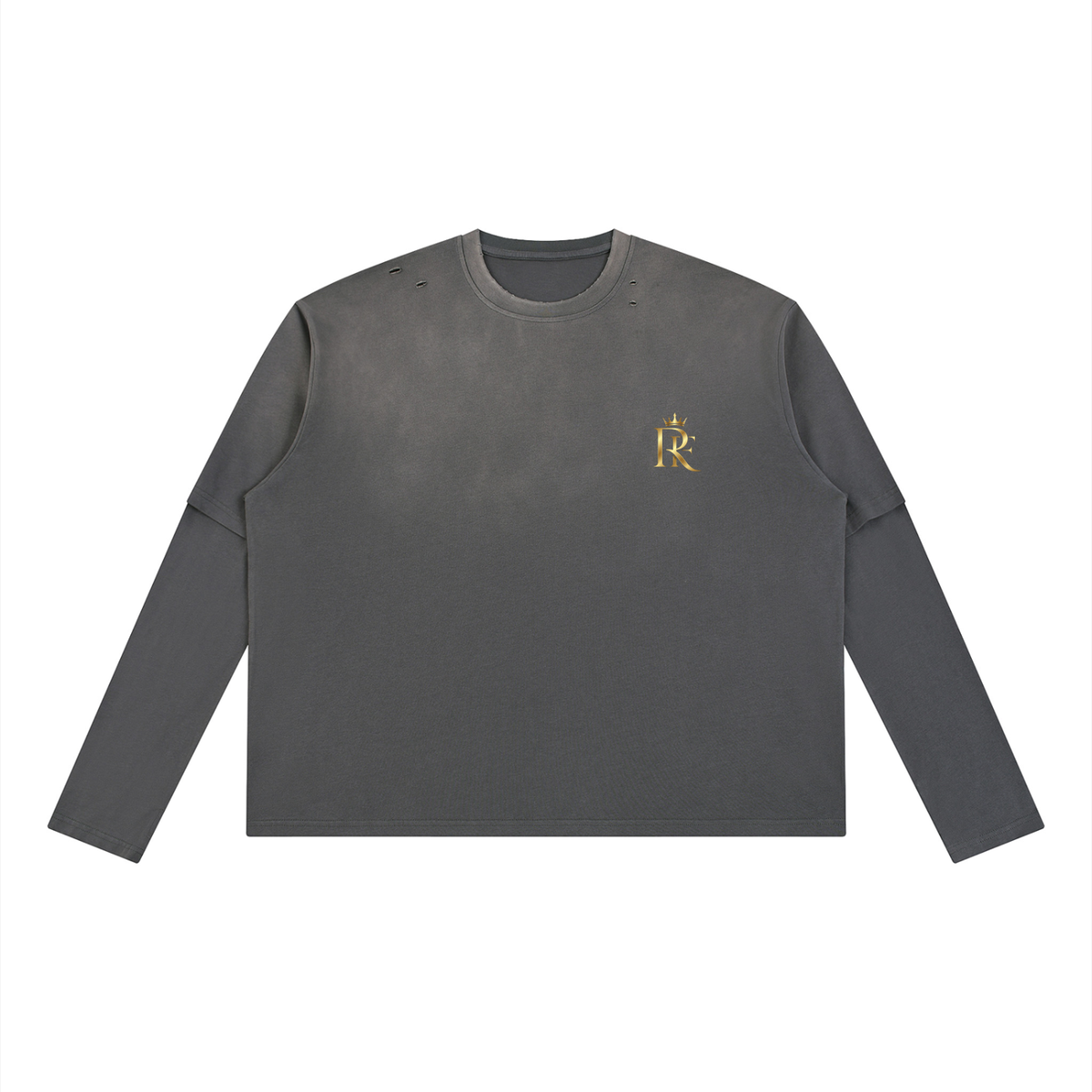 Unisex Vintage Wash Layered T-Shirt