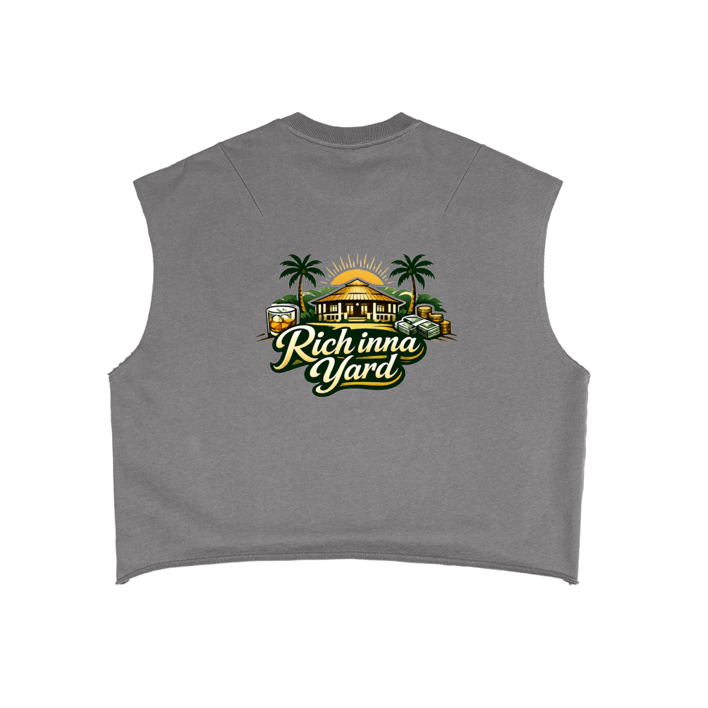 French Terry Boxy Tank Top