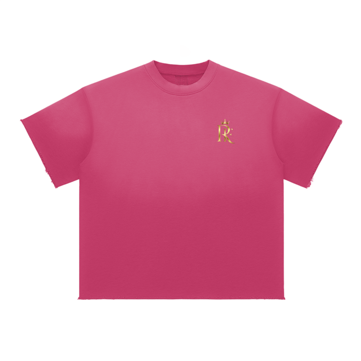 Sun Fade Raw Edge T-Shirt